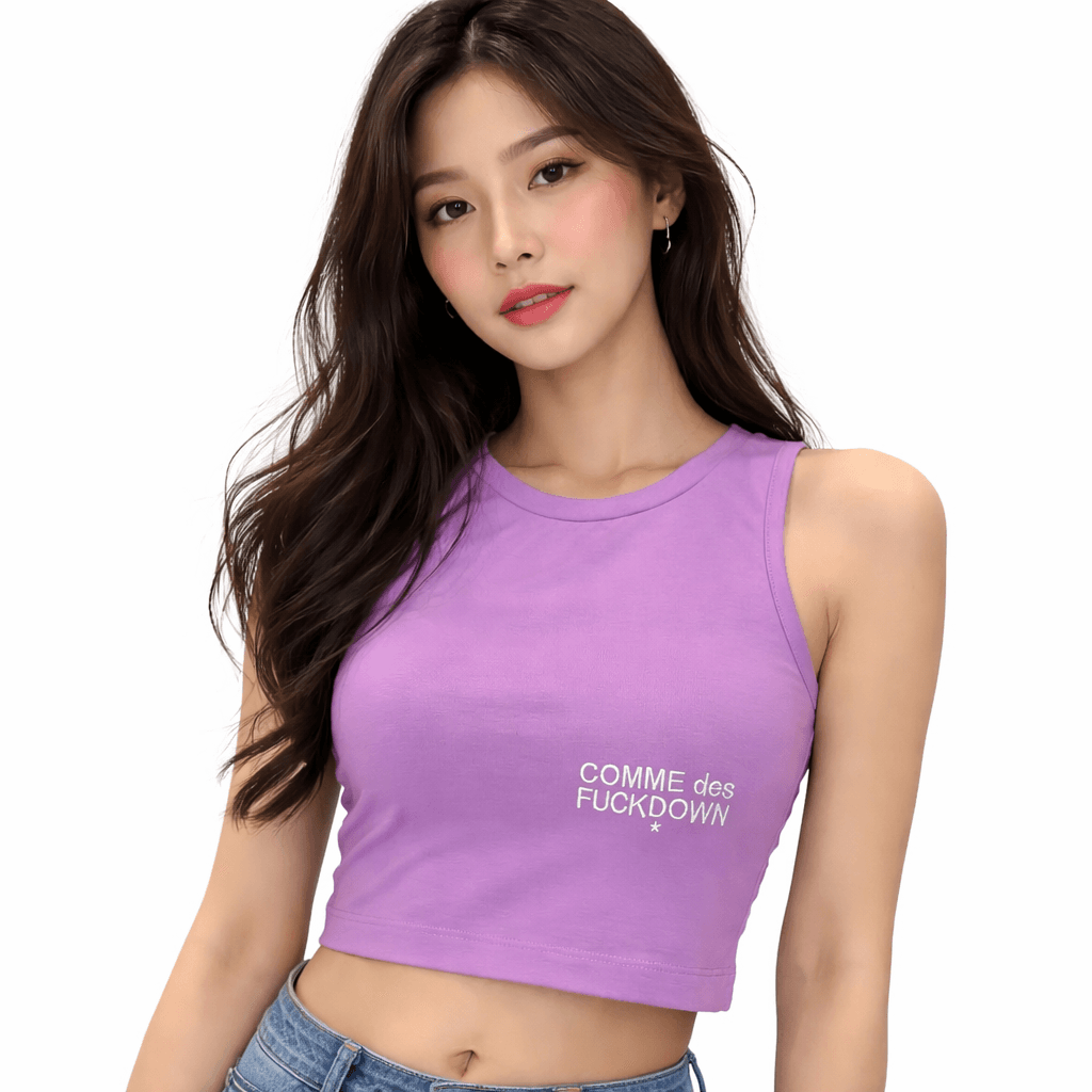 Comme Des Fuckdown Cropped top