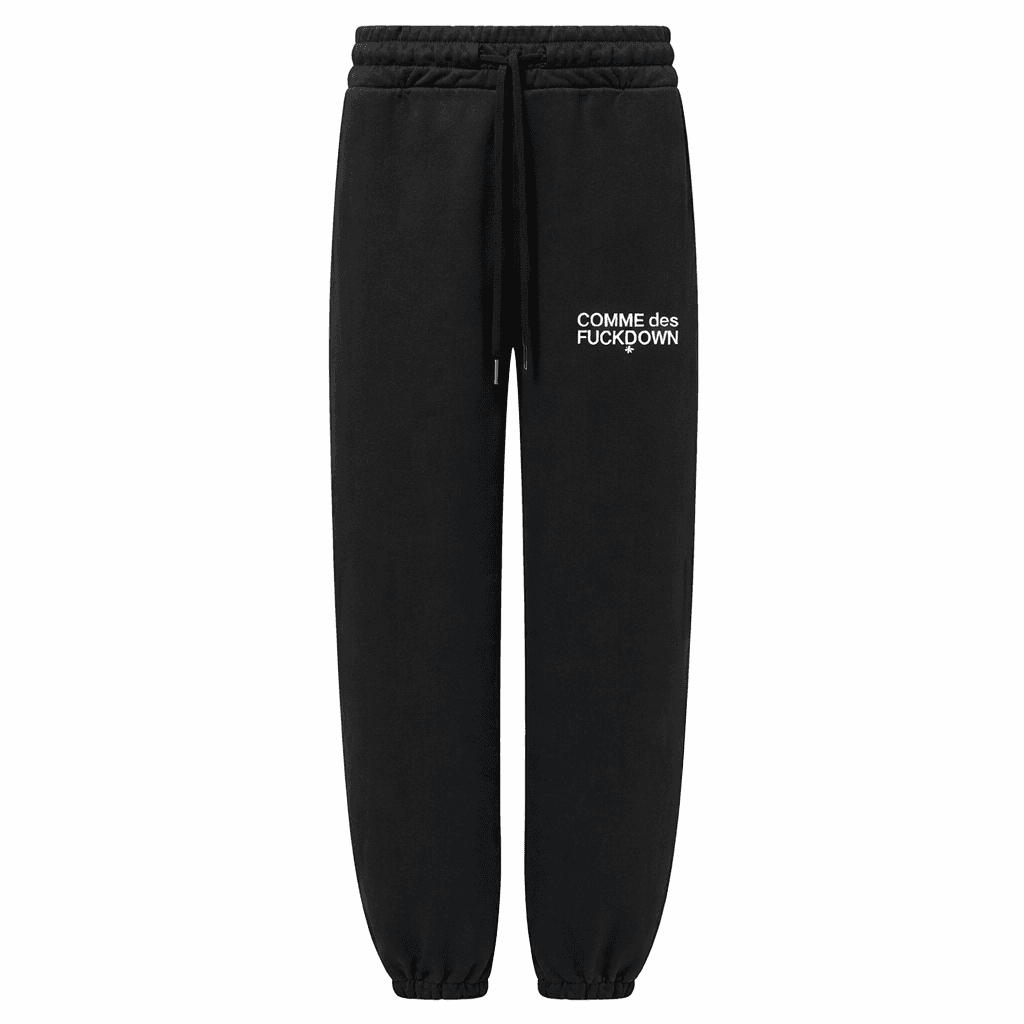 Comme Des Fuckdown Pantaloni neri