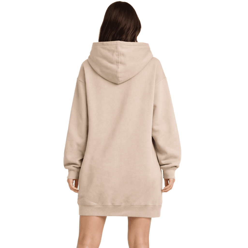 Abito felpa beige