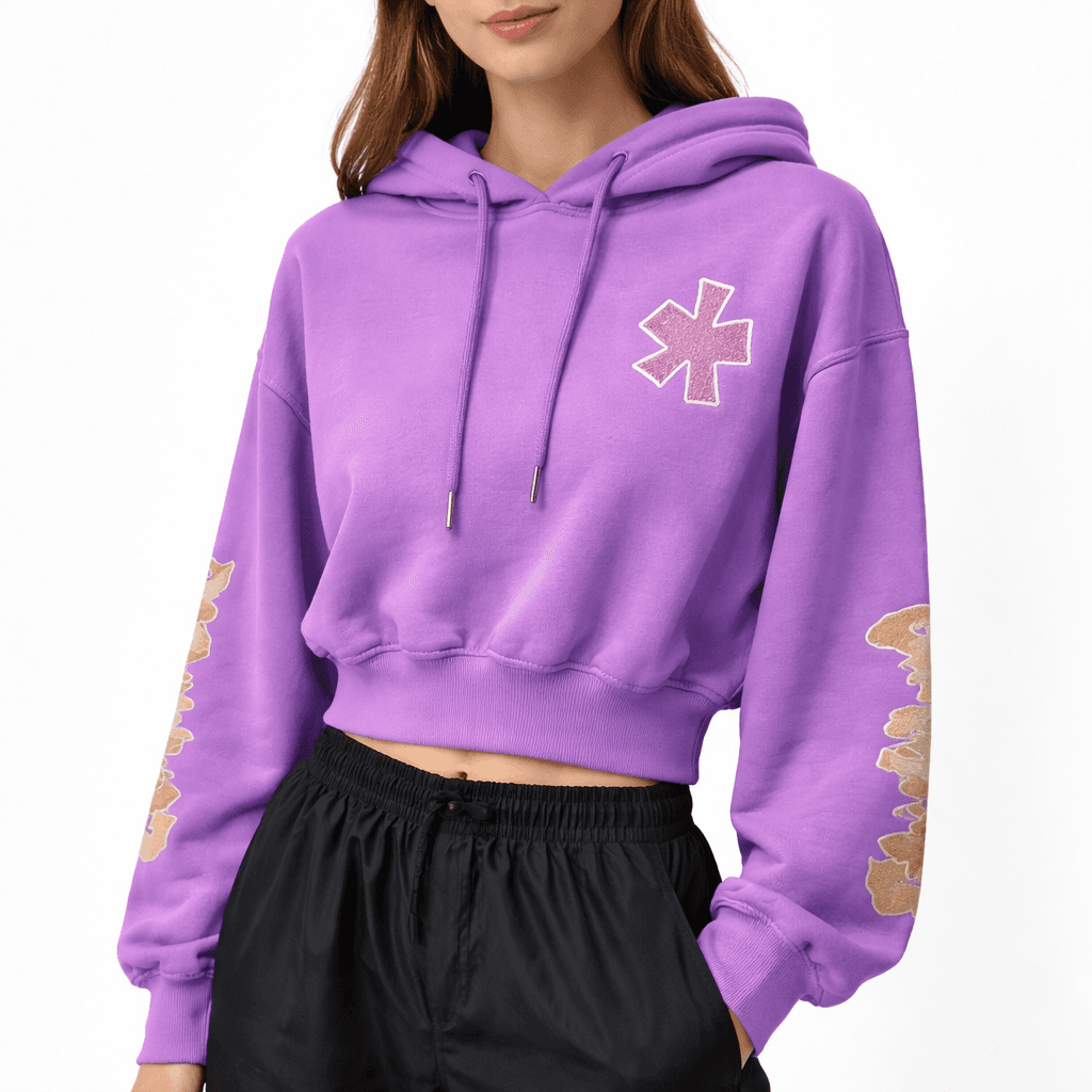 Comme Des Fuckdown Felpa corta con cappuccio