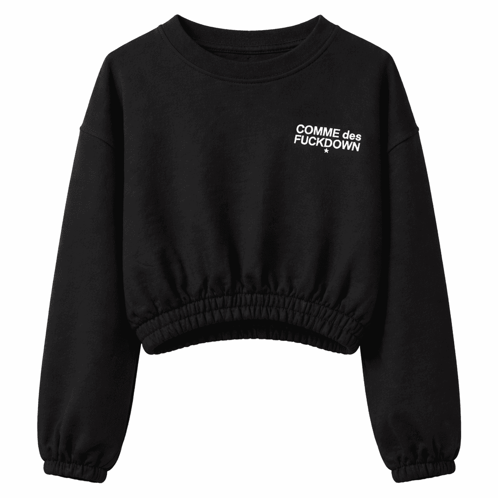 Comme Des Fuckdown Felpa nera