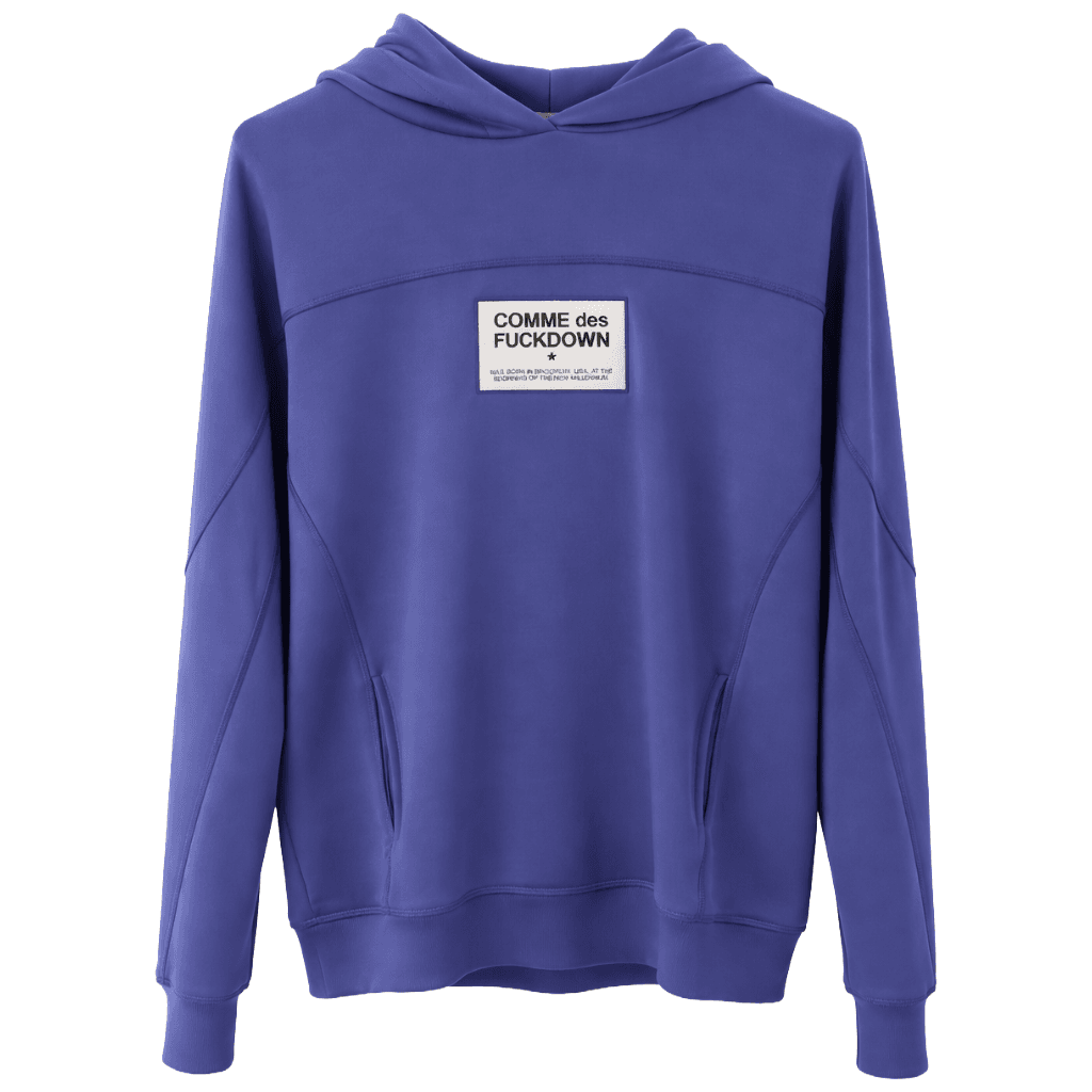 Comme Des Fuckdown Felpa viola