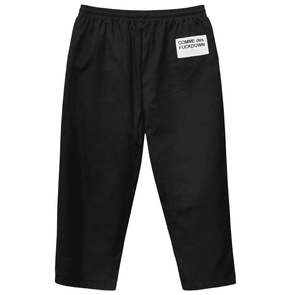 Pantaloni neri con coulisse