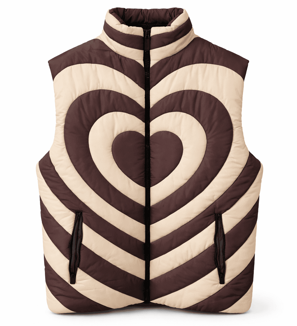 Pharmacy Industry Gilet trapuntato con stampa