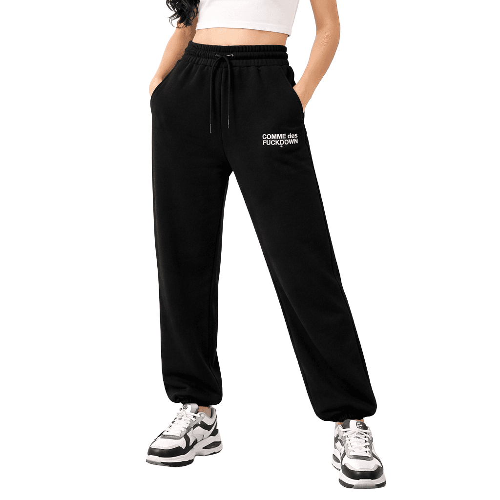 Comme Des Fuckdown Pantaloni con stampa