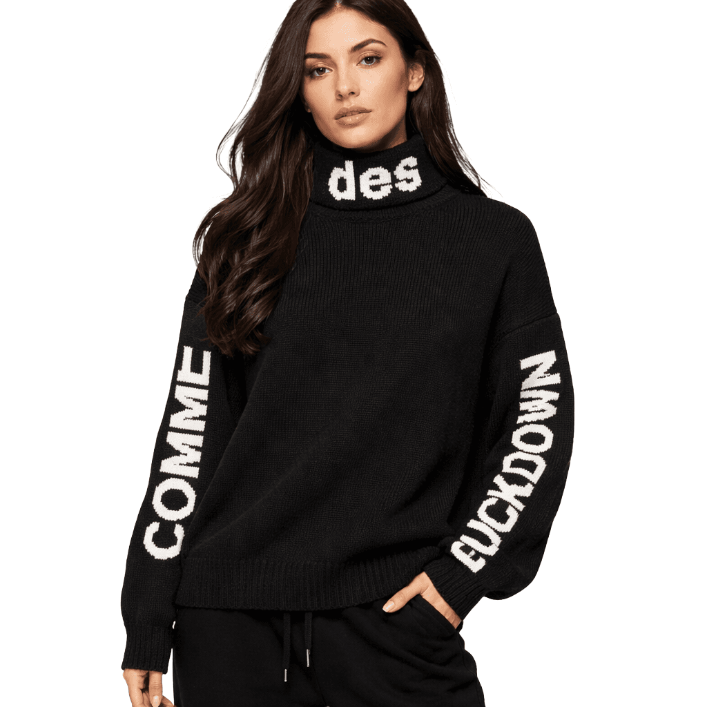 Comme Des Fuckdown Maglia dolcevita