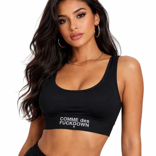 Comme Des Fuckdown Top in lycra