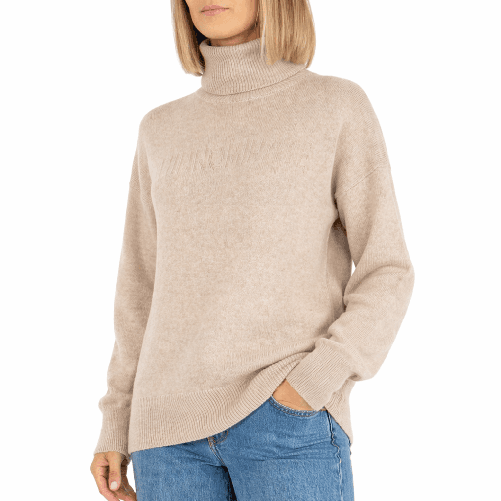 Hinnominate Maglia rasata dolcevita
