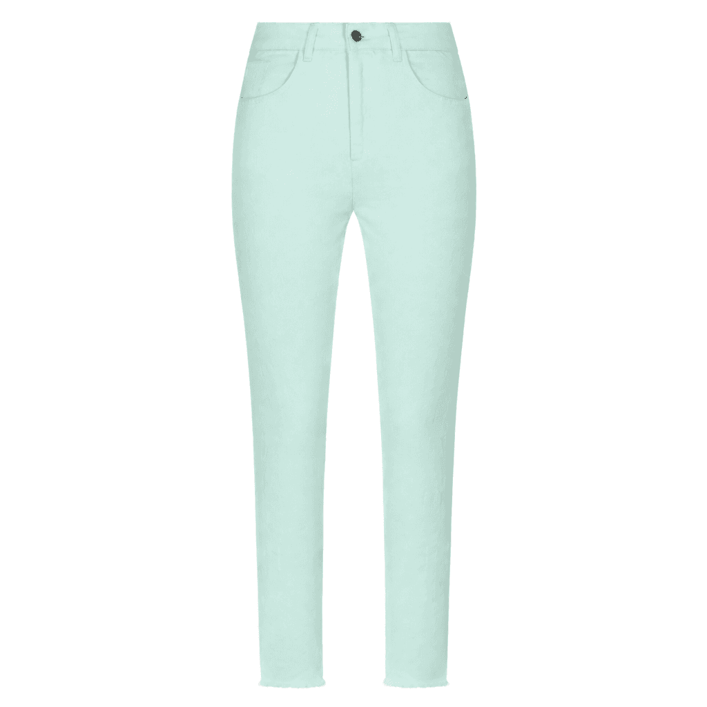 Pantaloni verde acqua
