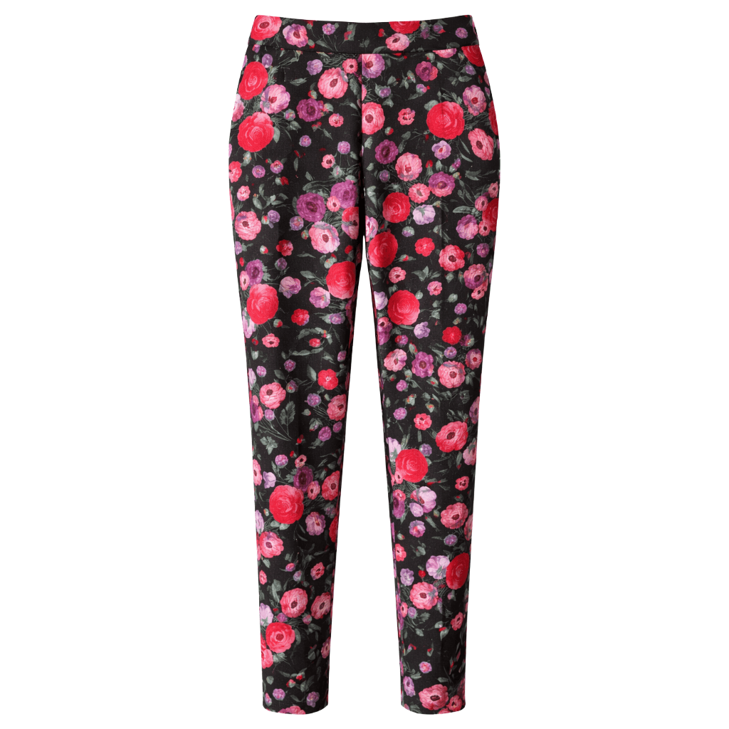 Elisabetta Franchi Pantaloni con motivo a fiori