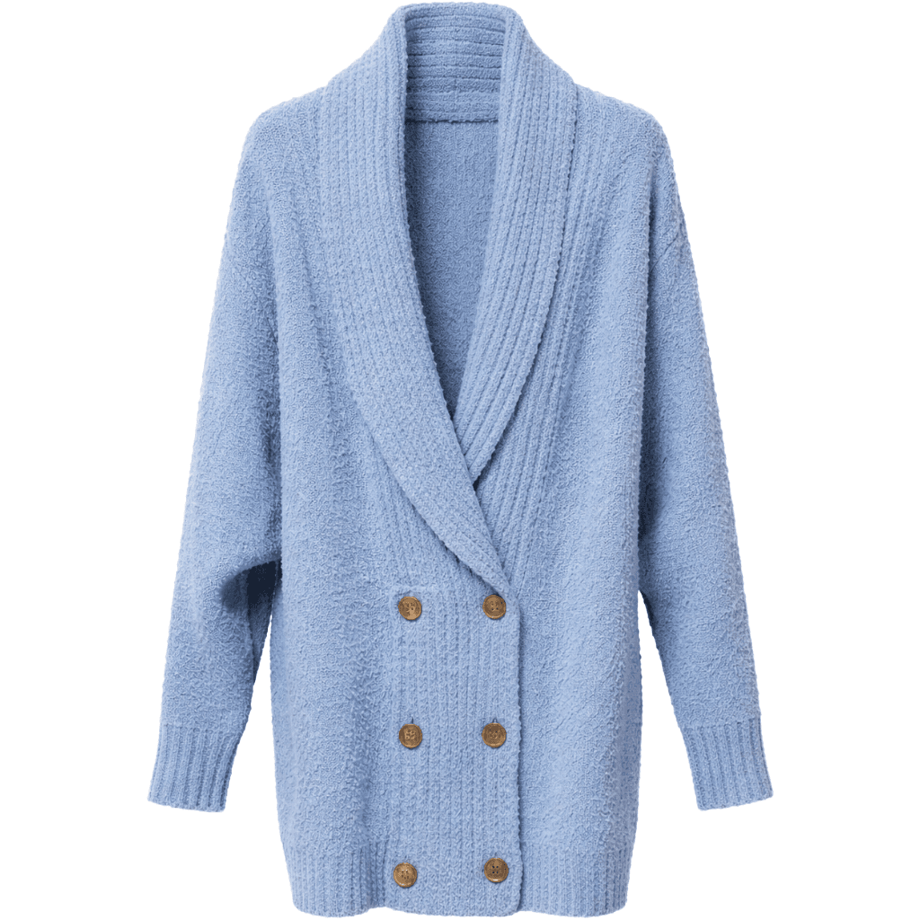 Elisabetta Franchi Cappotto blu doppio petto
