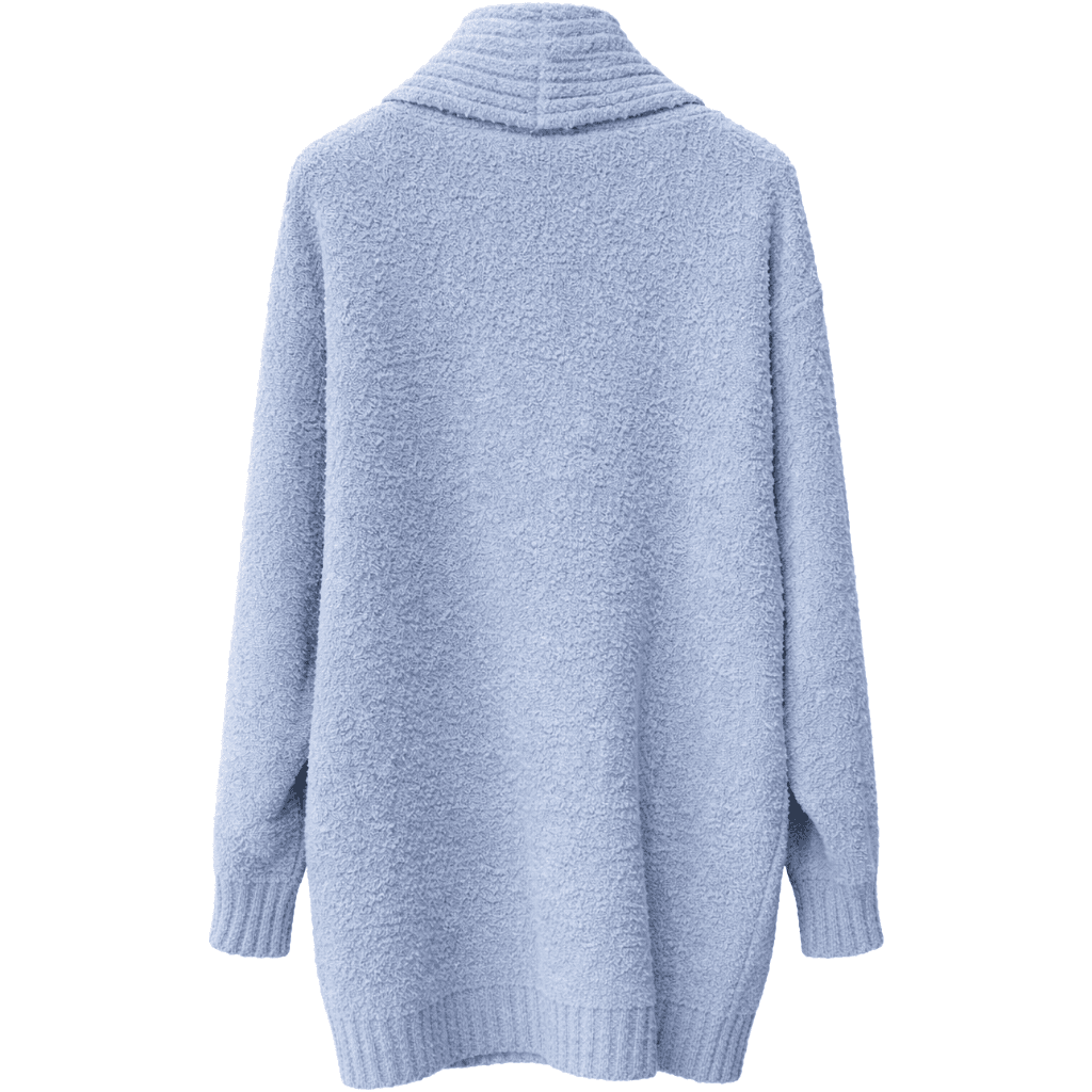 Cappotto blu doppio petto
