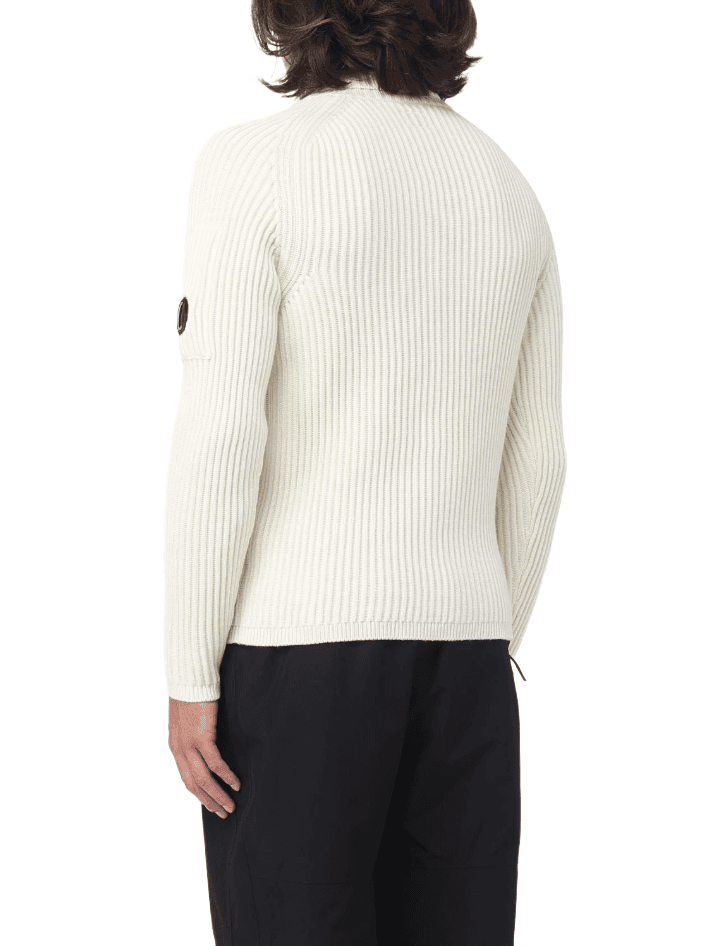 Turtle neck re-wool panna