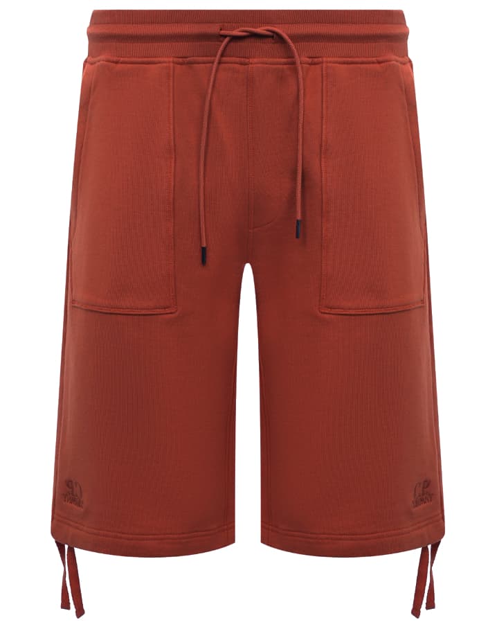 C.P. Company Bermuda cargo diagonal raised fleece