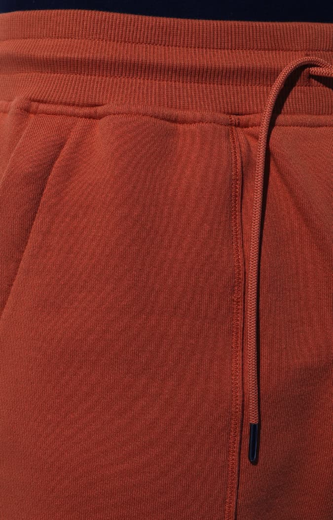 Bermuda cargo diagonal raised fleece