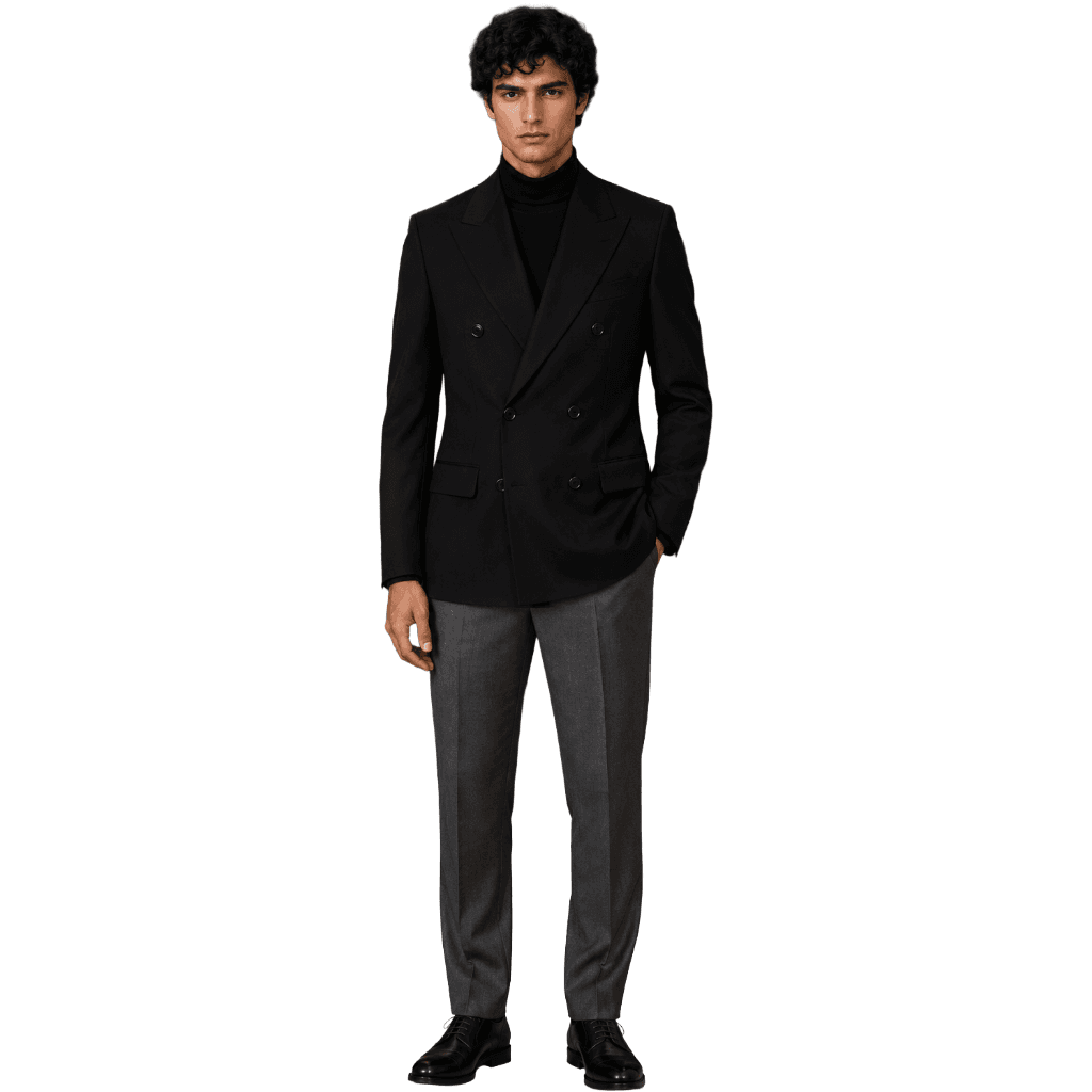 Dolce & Gabbana Giacca doppiopetto nera
