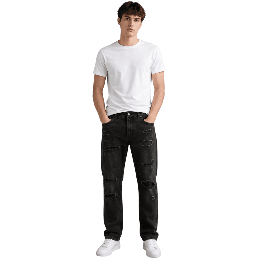 Dolce & Gabbana Jeans strappati regular