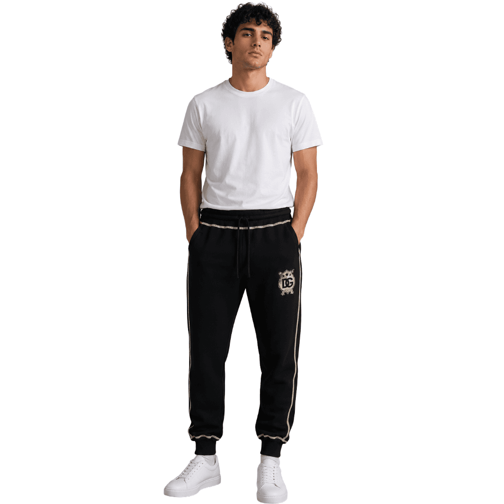 Dolce & Gabbana Pantaloni tuta neri