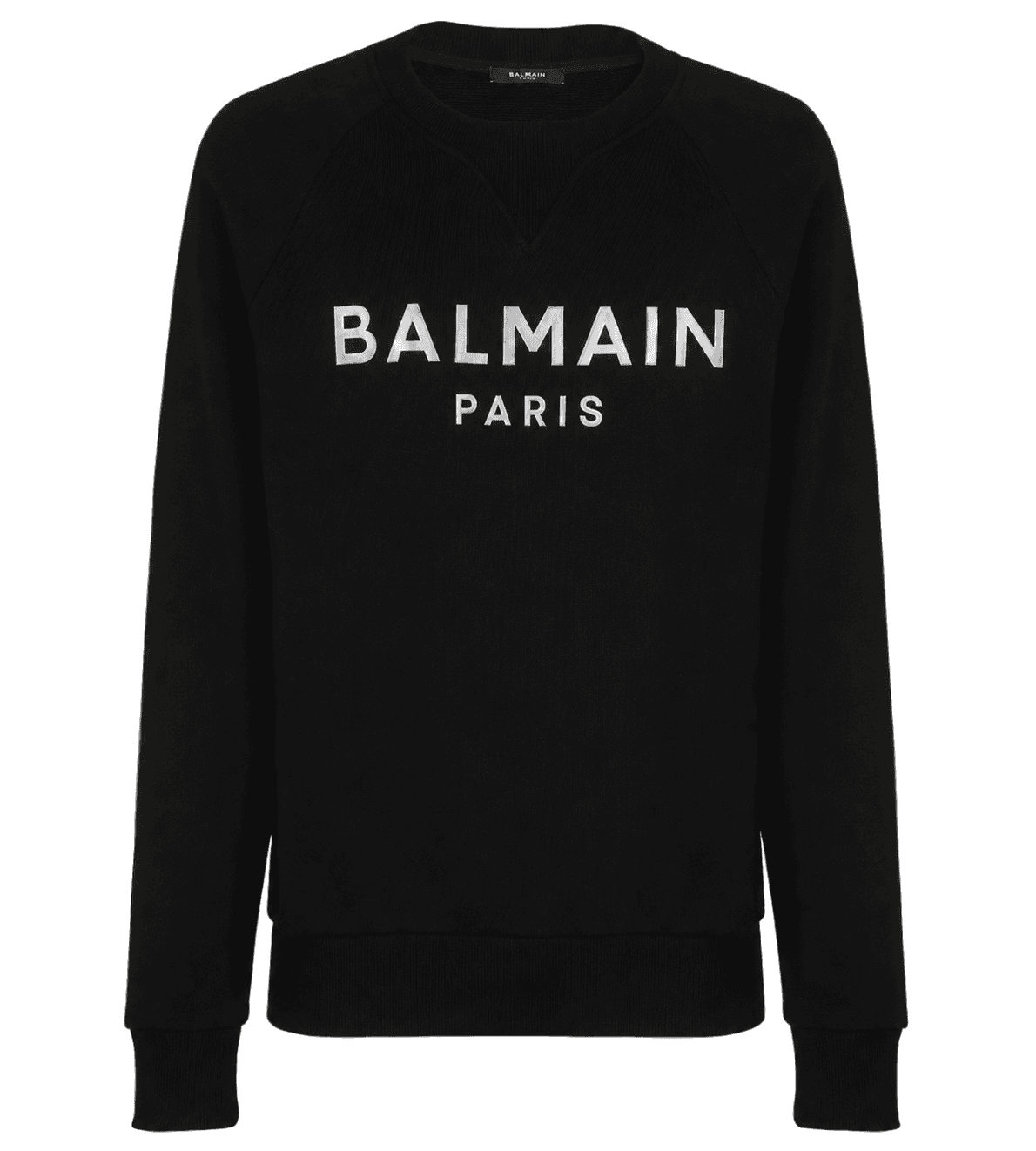 Balmain Felpa girocollo nera