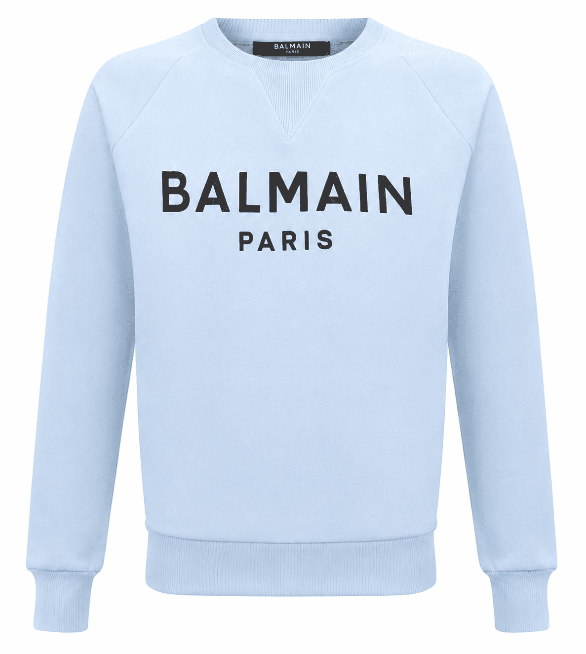 Balmain Felpa girocollo azzurra