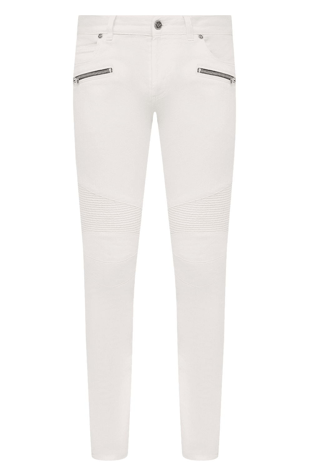 Balmain Jeans slim fit bianchi