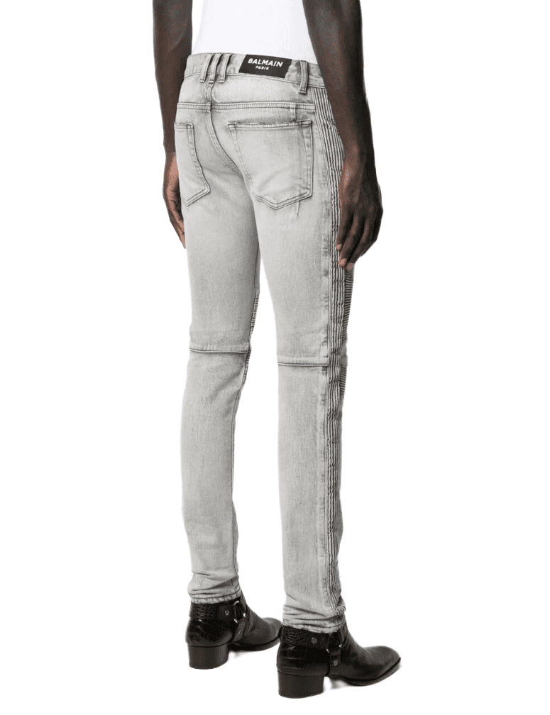Jeans slim fit grigi