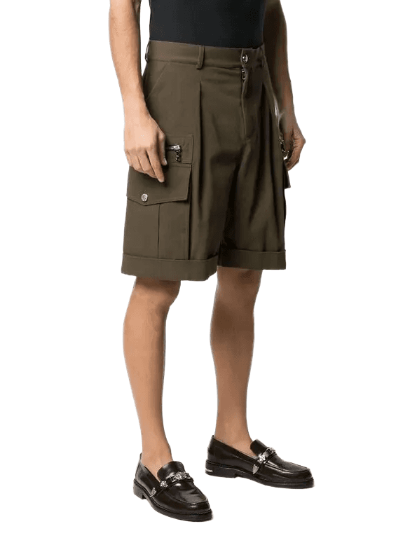 Shorts cargo verdi