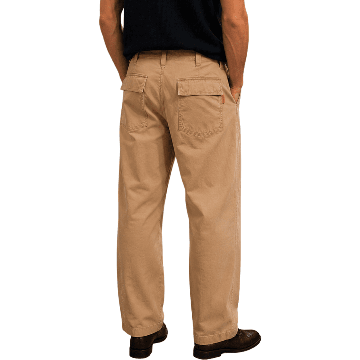 Pantaloni desert khaki
