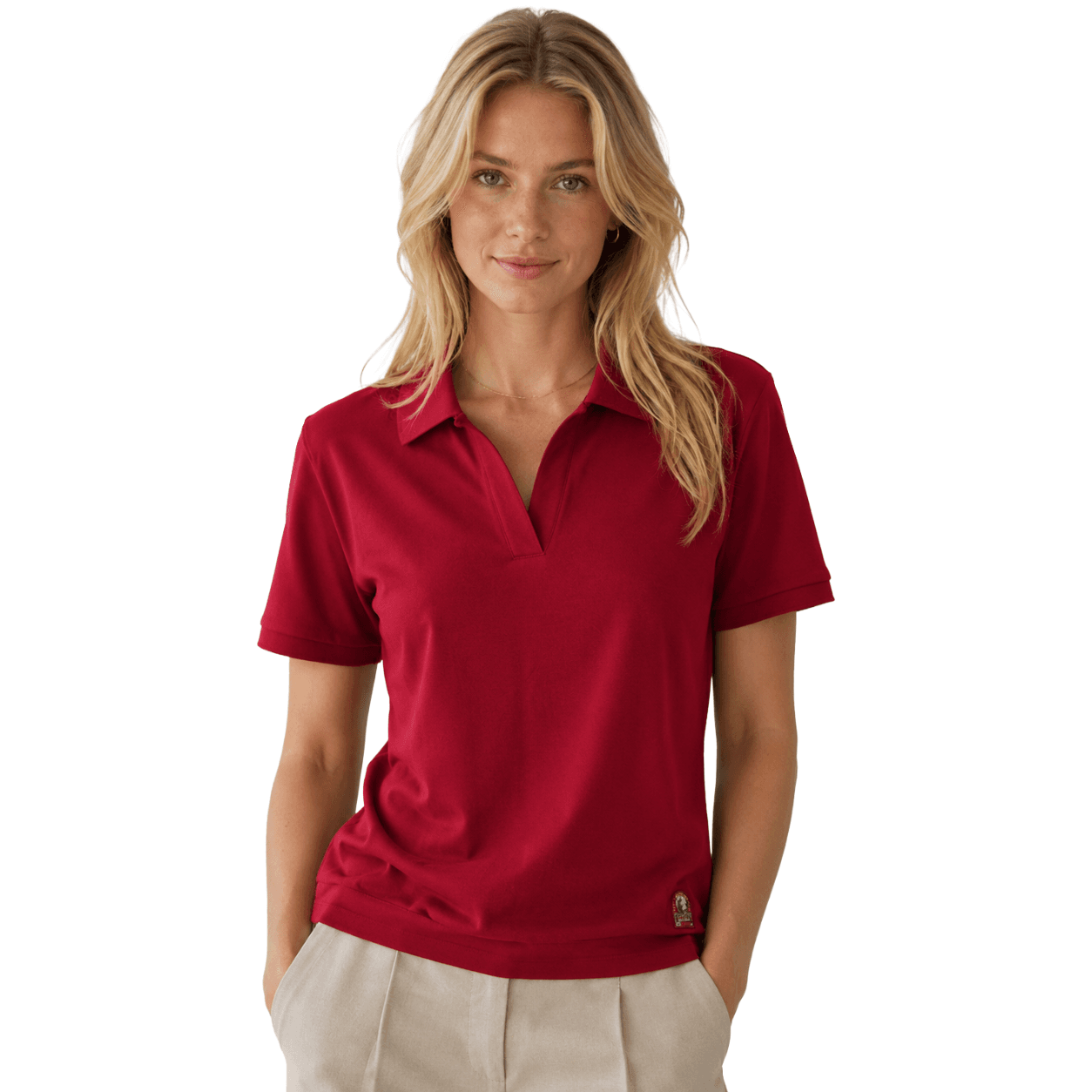 Parajumpers Polo ginan rossa