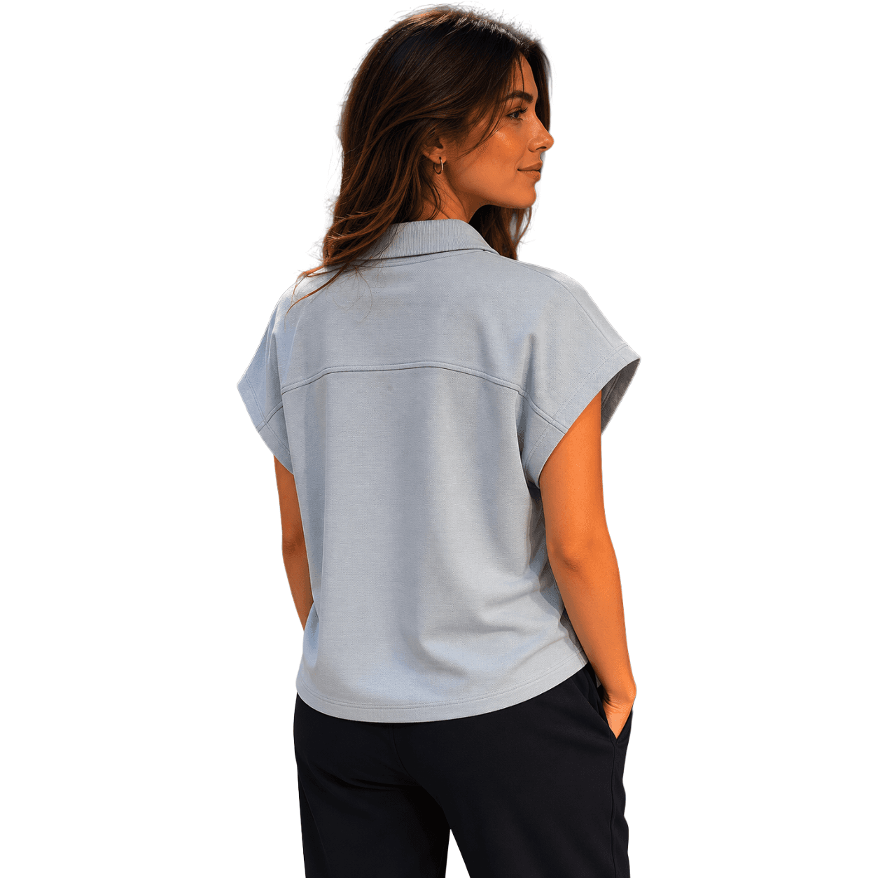 Polo alya azzurra