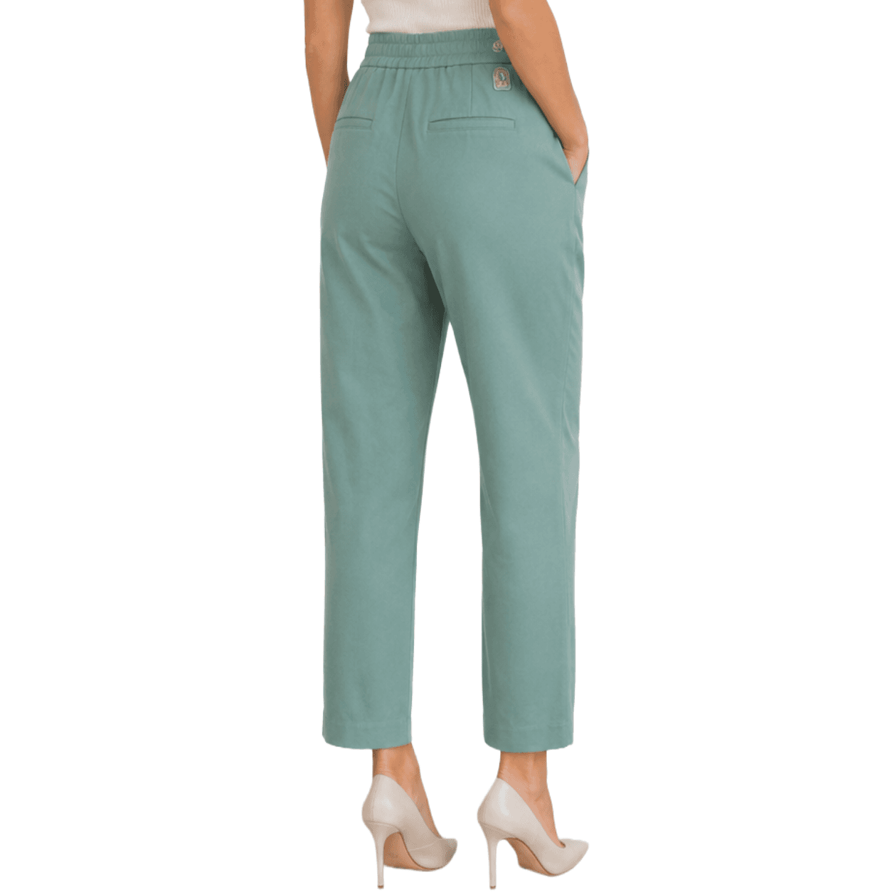 Pantaloni davina verdi