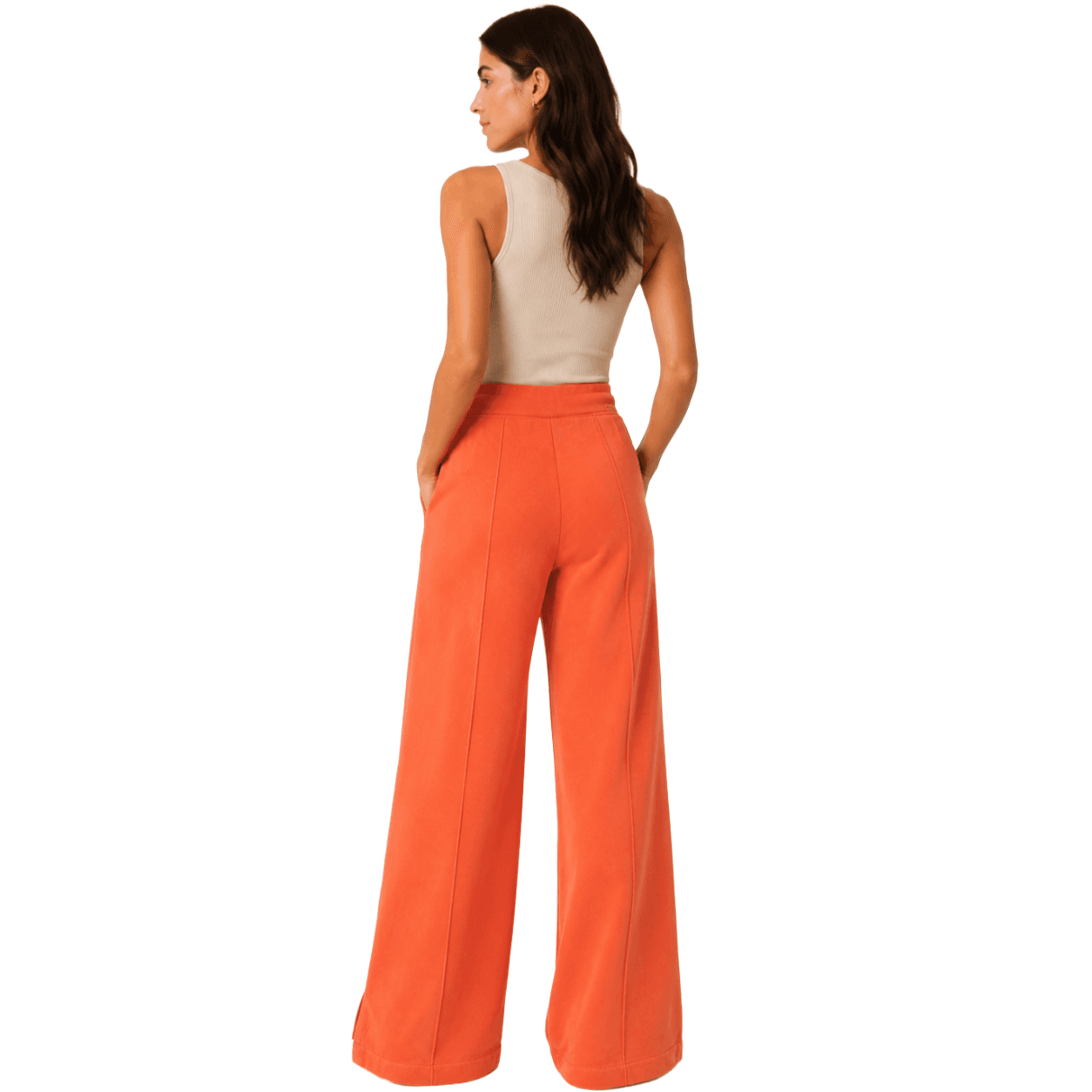 Pantaloni isidor arancioni