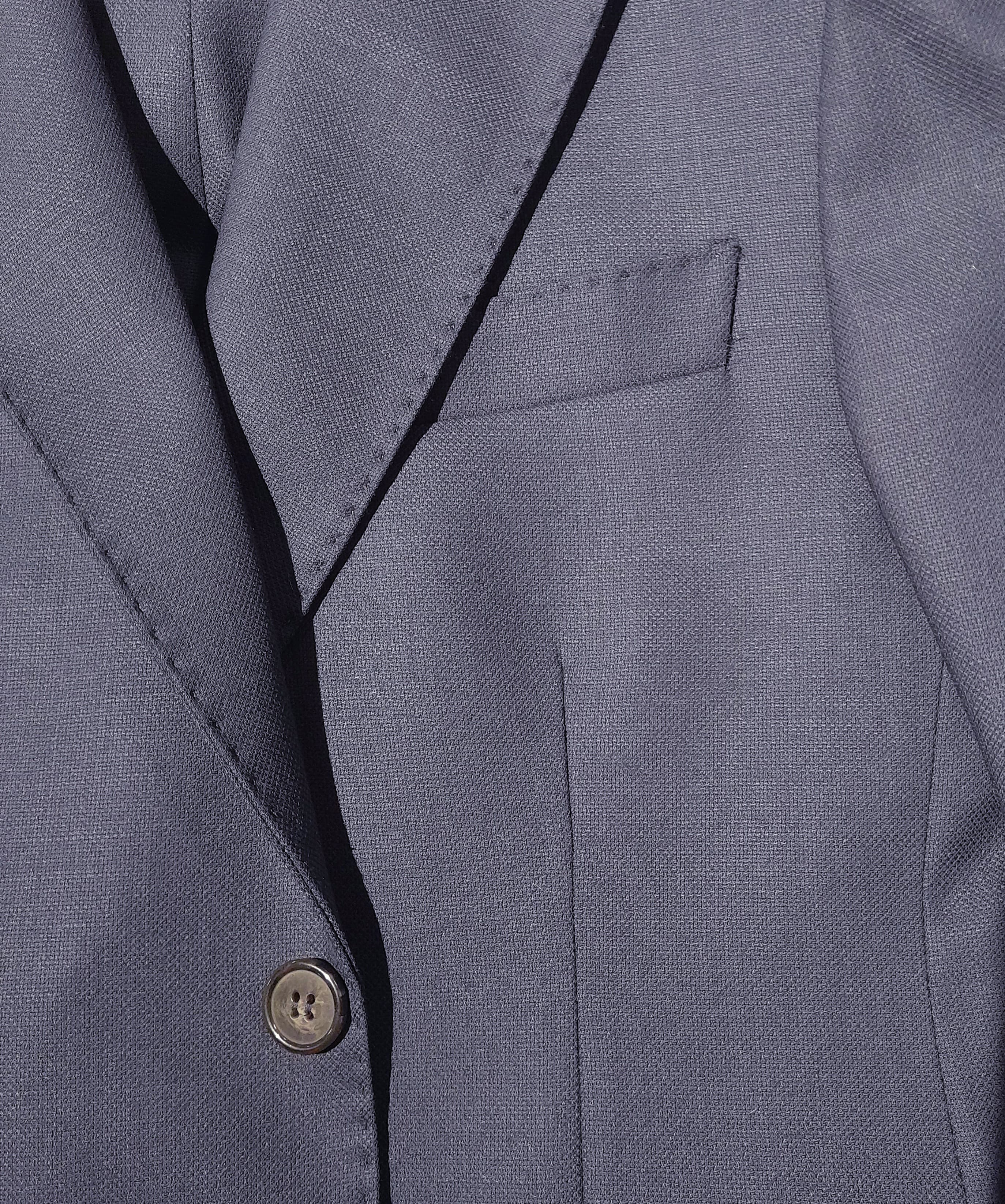 Completo lana blu navy