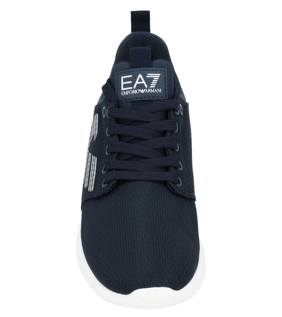 Sneakers mesh lycra blu