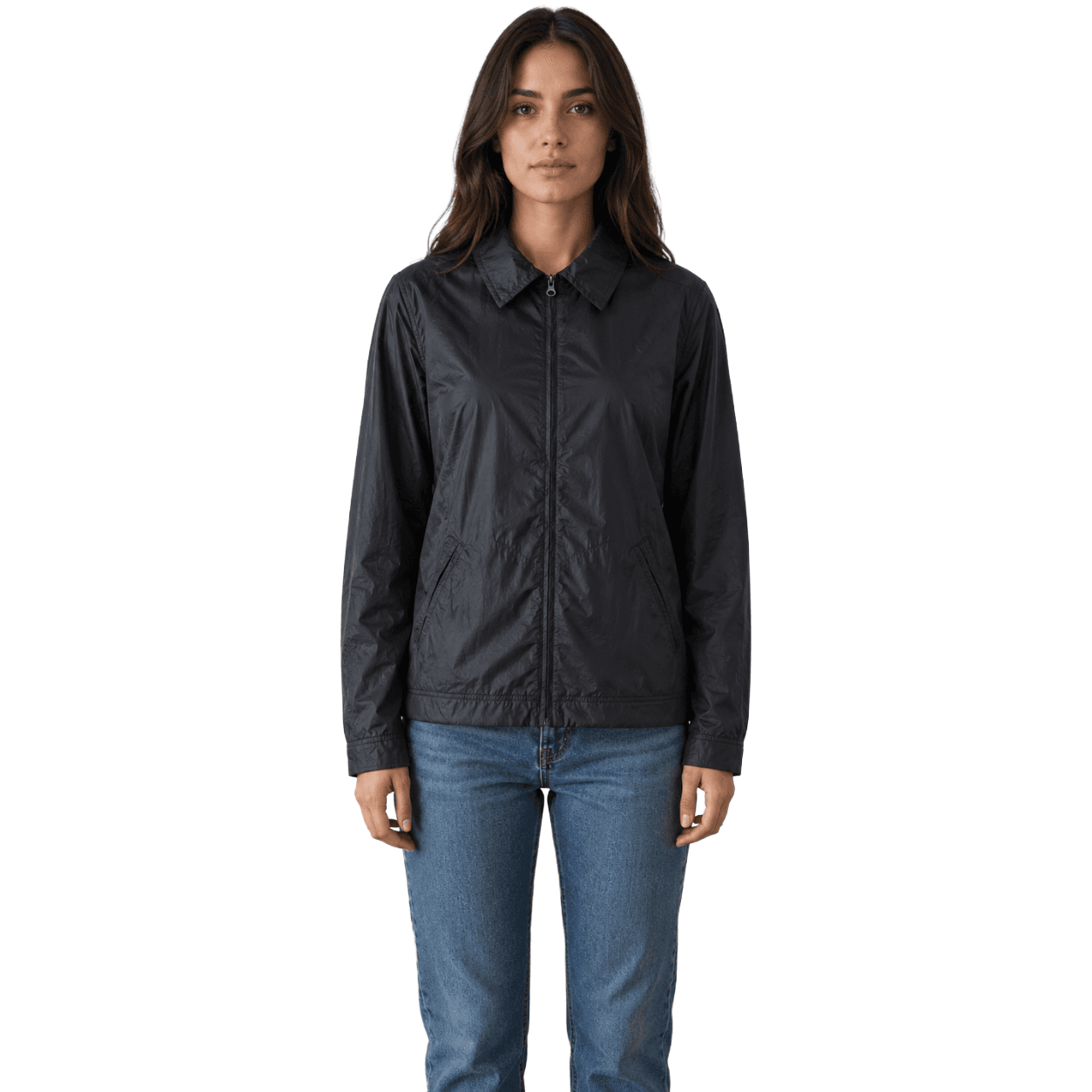 Alpha Studio K-way blu notte