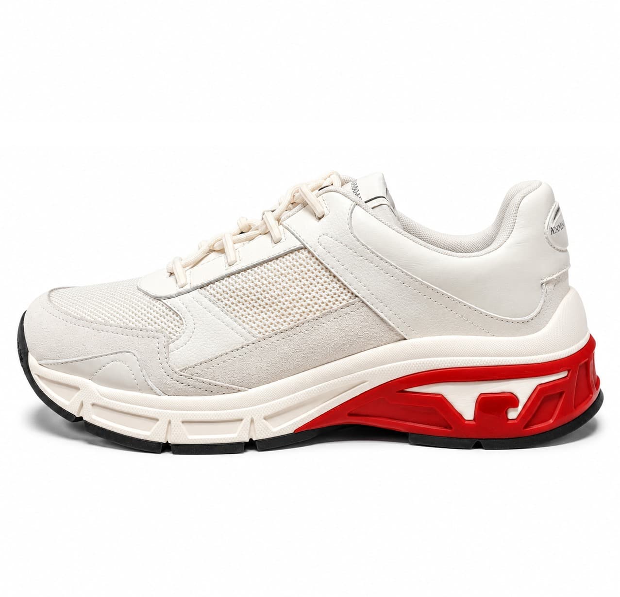 Emporio Armani Sneakers in vitello e mesh