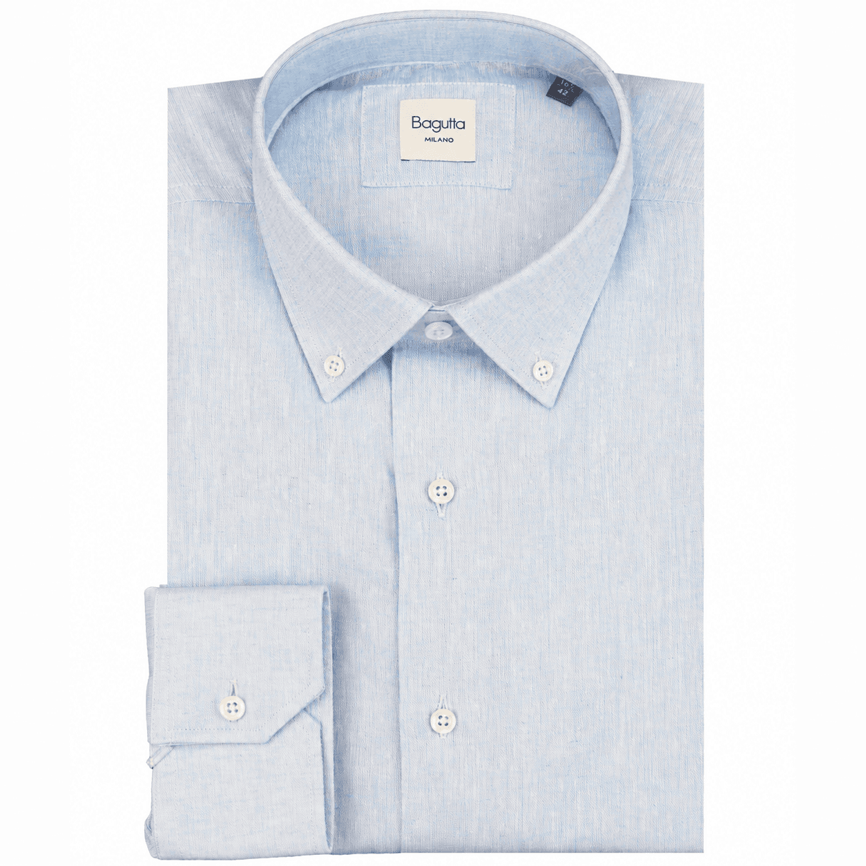 Bagutta Camicia button down celeste
