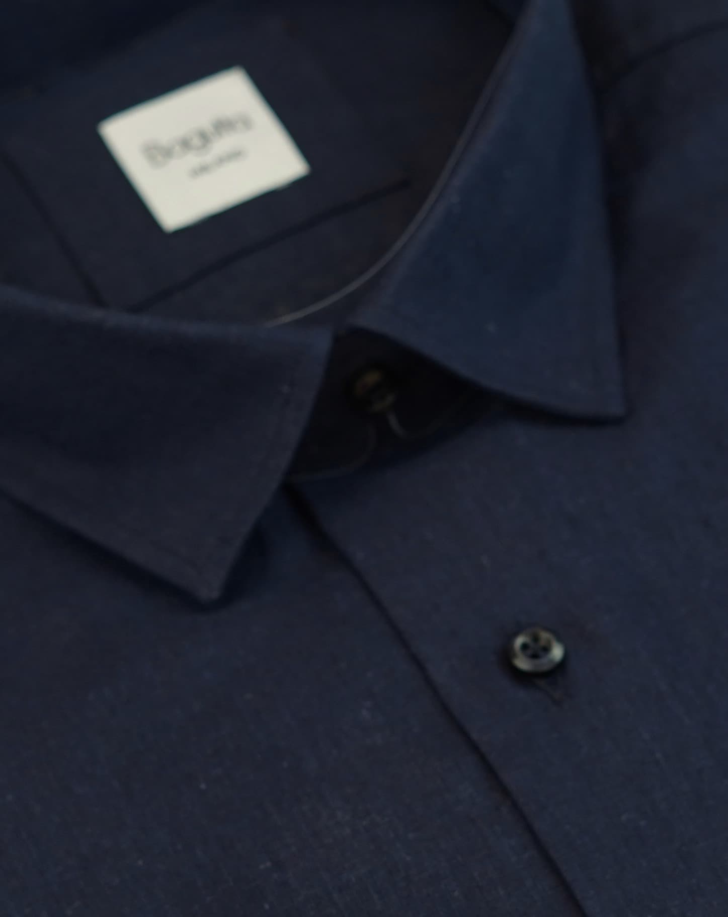 Camicia collo gani navy