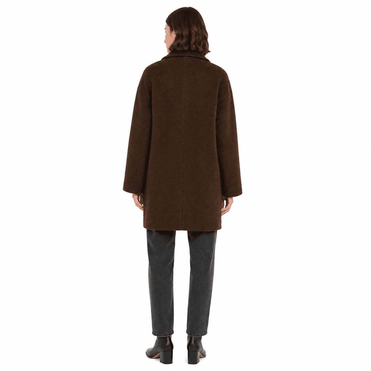 Cappotto lana doppiopetto