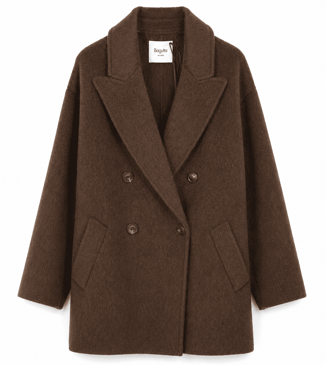 Bagutta Cappotto lana doppiopetto