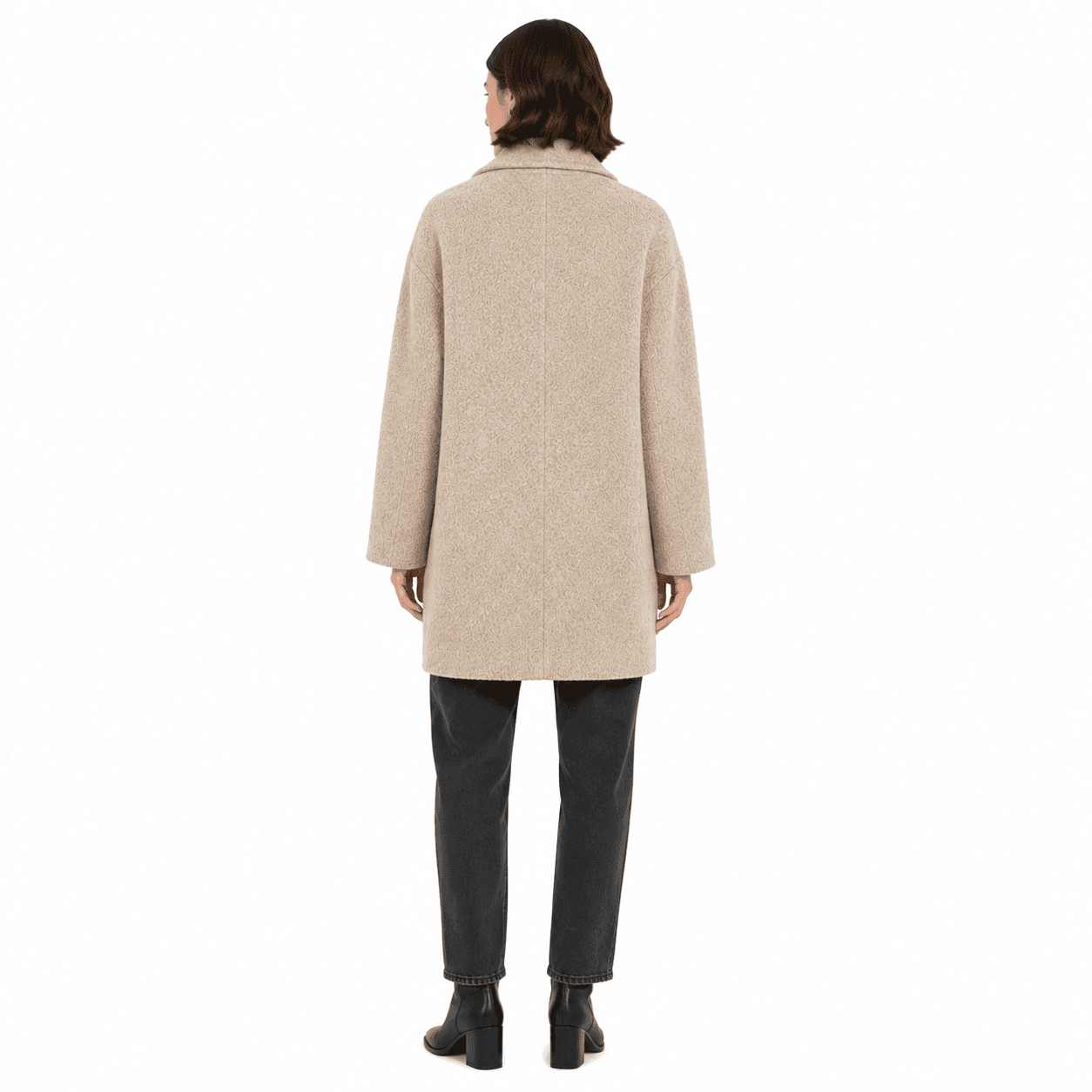 Cappotto lana doppiopetto