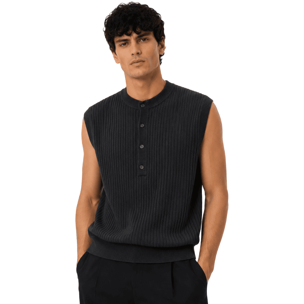 Dolce & Gabbana Gilet a coste blu