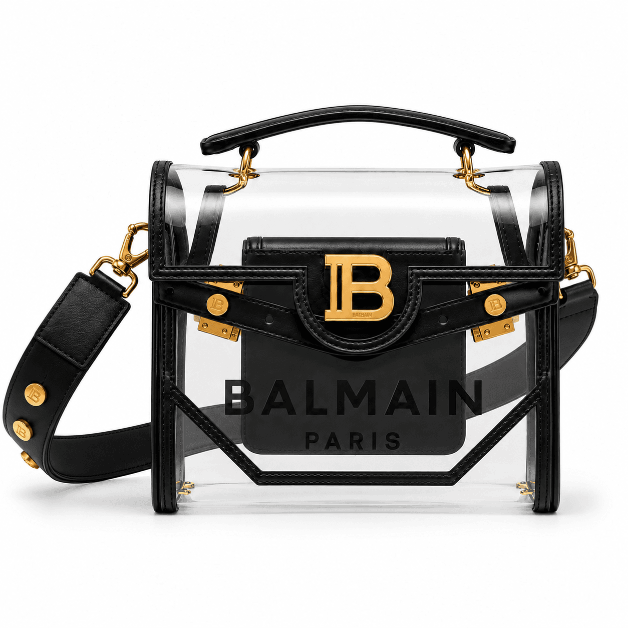 Balmain B-buzz bag in pvc