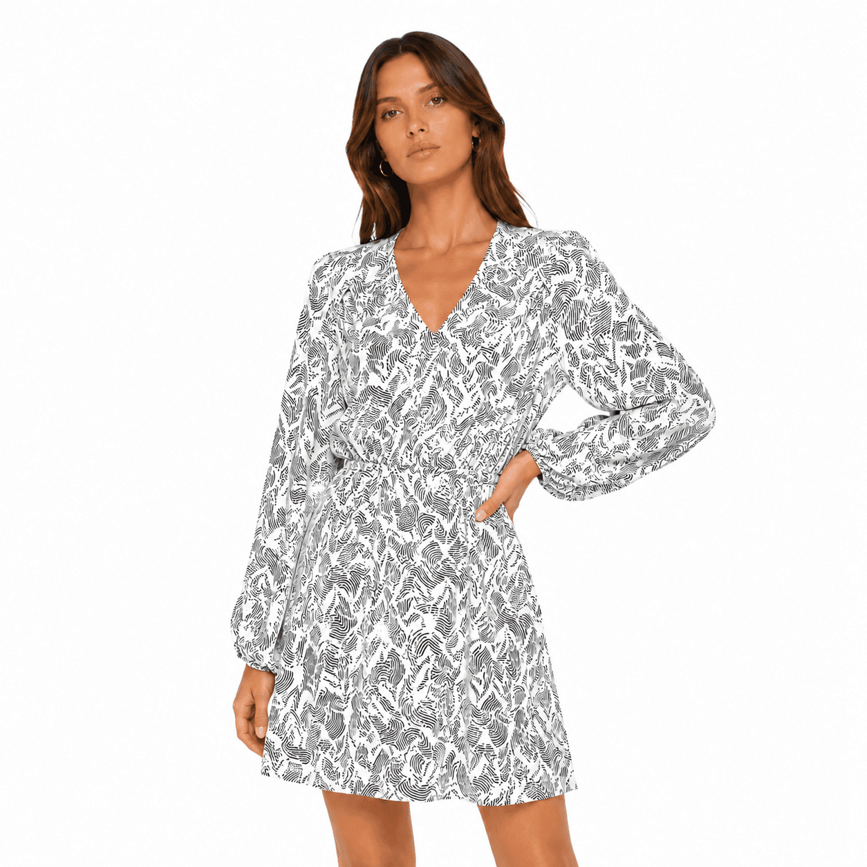 Patrizia Pepe Abito neutral animalier