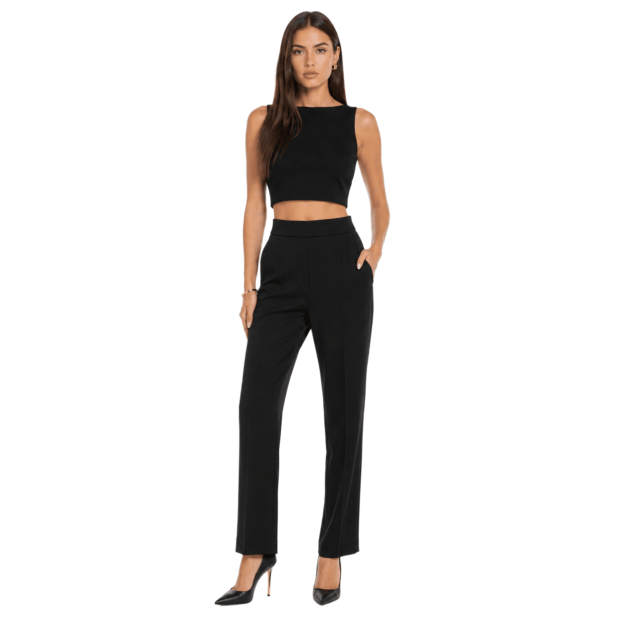 Patrizia Pepe Pantaloni con doppia zip