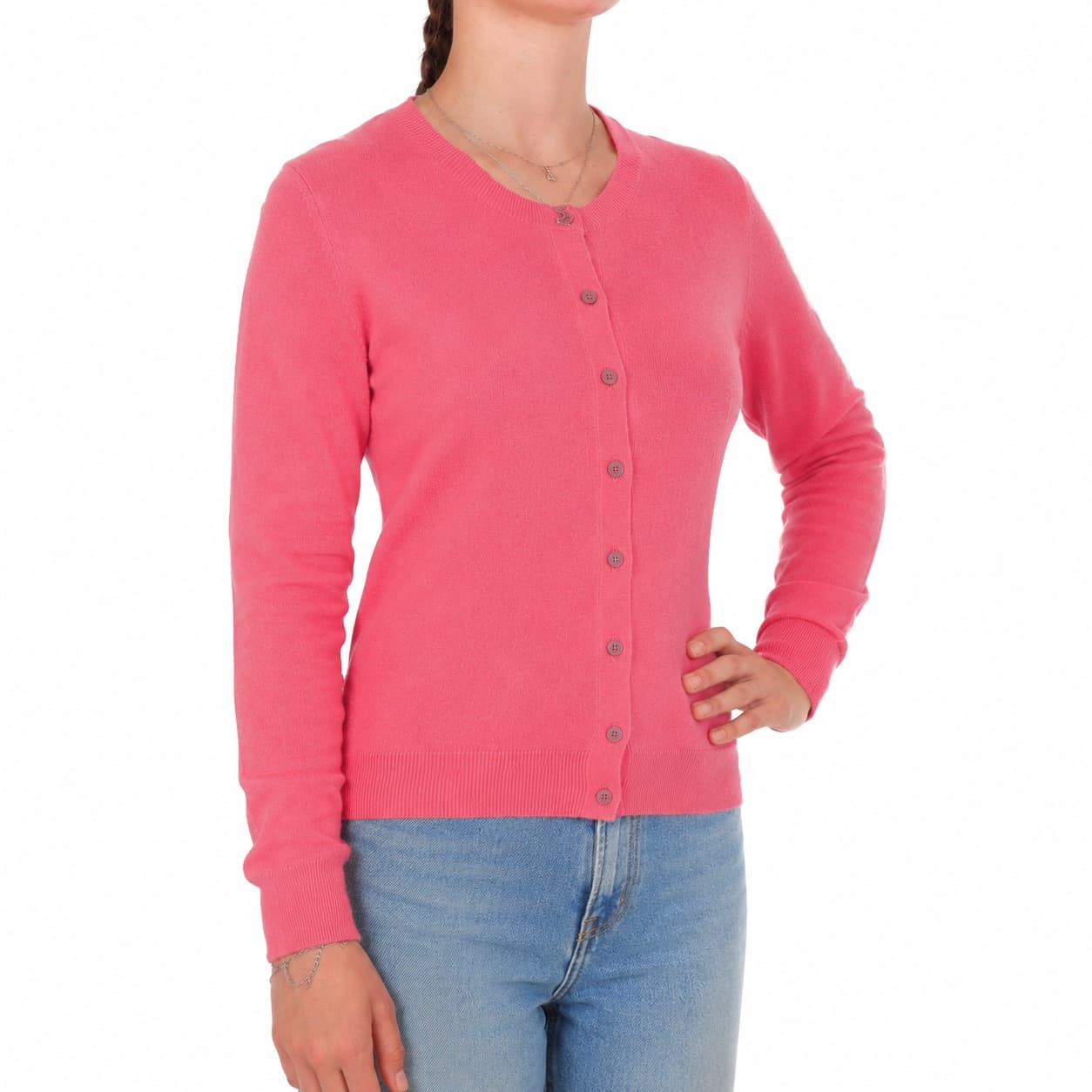Emilio Romanelli Maglia cashmere a bottoni