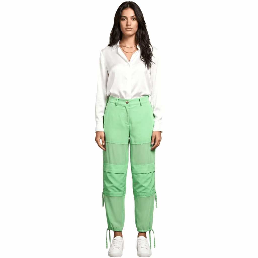 Pinko Pantaloni priapo verde