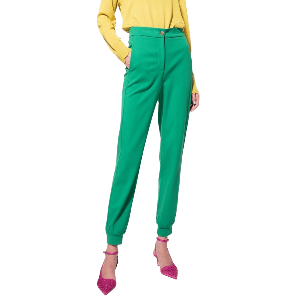Pinko Pantaloni paulette verde