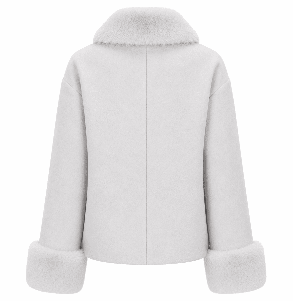 Cappotto corto pelliccia ice