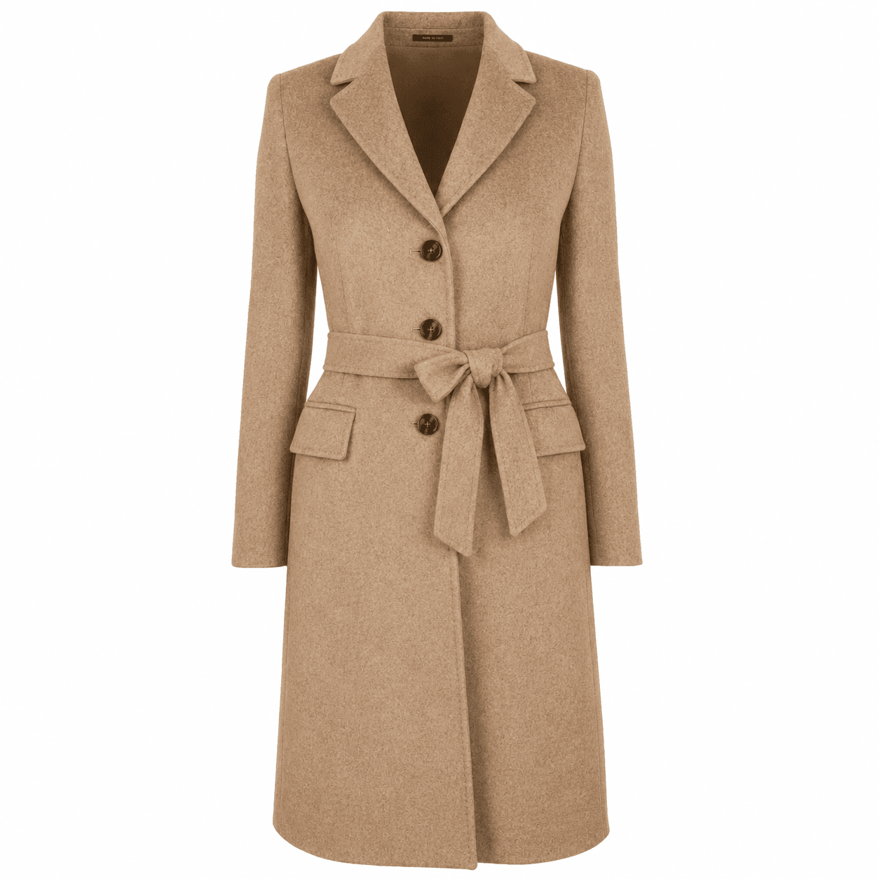 Loro Piana Tessuto Cappotto capolavoro cammello
